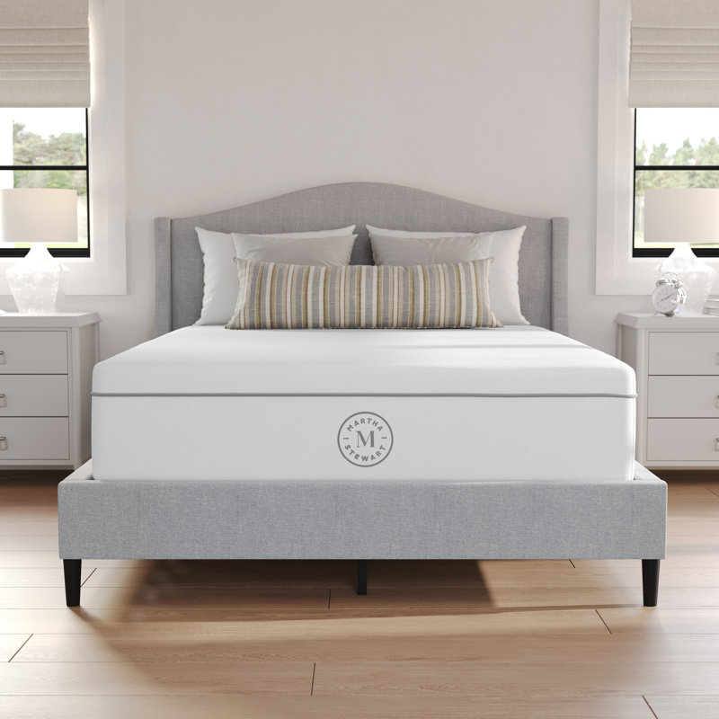 Full Size White Innerspring Adjustable Bed Mattress with Cooling Gel