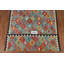 Tapis de salon réversible en laine Kilim 7 x 9