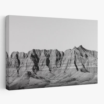 Contemporary Badlands BW