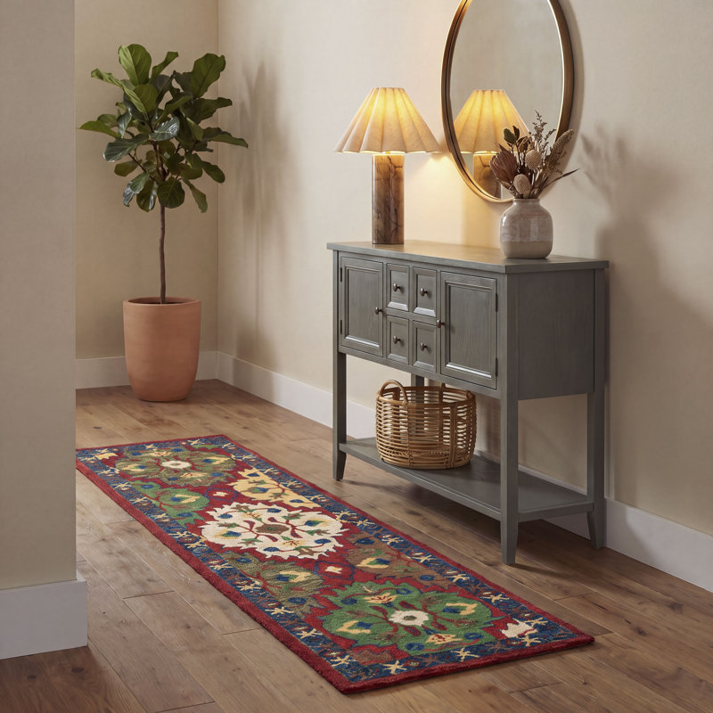 Govert Hand Tufted Wool Oriental Rug, Runner 2'3" x 8'