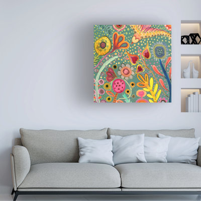 Art sur toile "Vivifiant" par Sylvie Demers