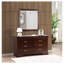Commode Louis Phillipe G3125-D, cappuccino