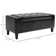 Faux Leather Upholstered Storage Bench