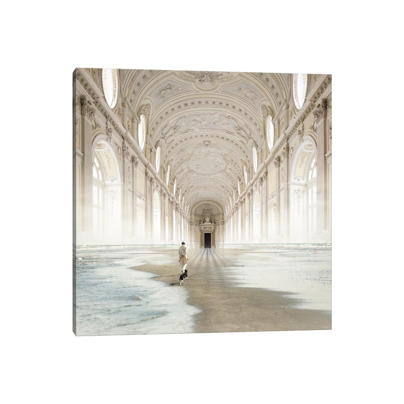The Line by Evgenij Soloviev - Wrapped Canvas Gallery-Wrapped Canvas Giclée, 45.72 cm H x 45.72 cm W