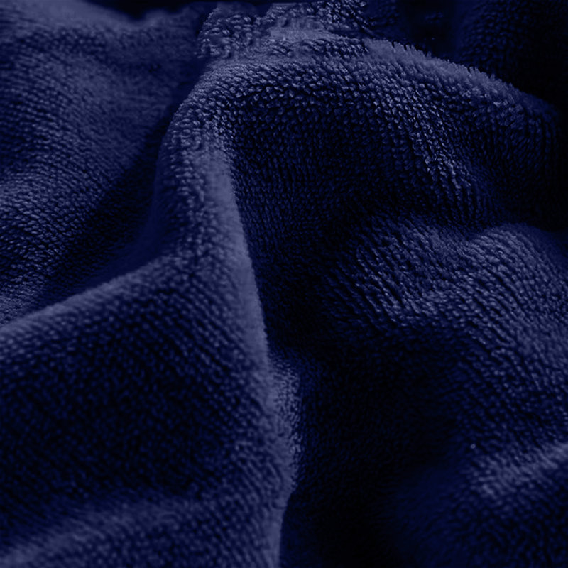 Luxury Sherpa Fleece Blanket – Soft, Warm & Cozy Reversible Throw For Bed & Sofa, Navy Blue, 150cm x 200cm