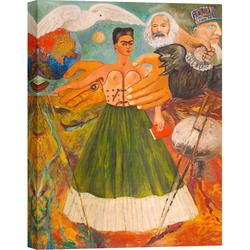 Marxism Will Give Health To The Ill, 1954 by Frida Kahlo - Wrapped Canvas Print, 100 cm H x 70 cm W
