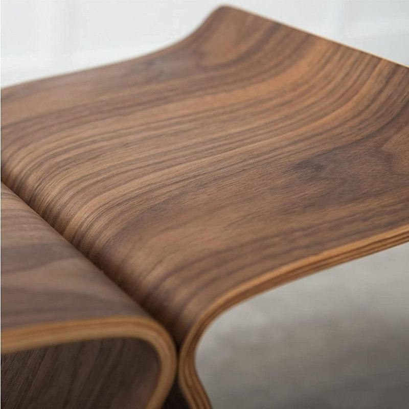 Tabouret papillon brun