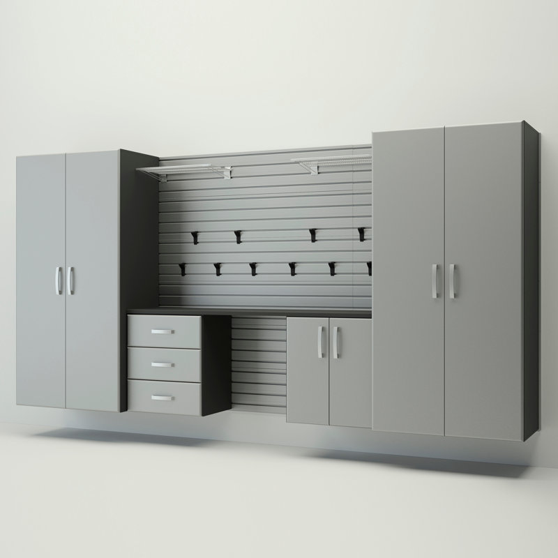 Deluxe 3 Piece Storage System, Silver