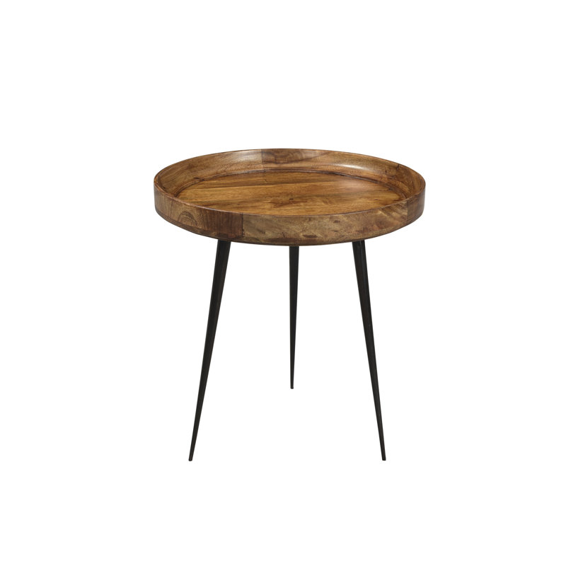 Deasia Tray Top End Table, Brown