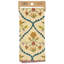 Torchon de cuisine Primitives de Kathy Folk à motif floral diamant - 51 x 66 cm