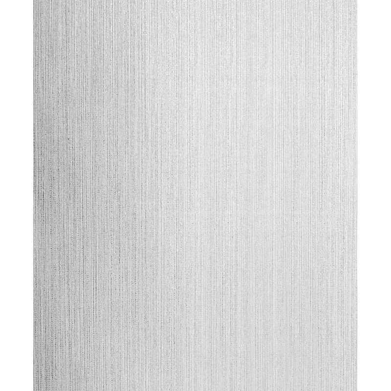 Rouleau de papier peint Glitter Natural Stria L 33 pi x l 20,5 po, Brume grise
