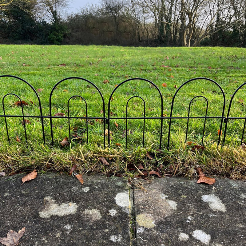 41 cm H x 45 cm W Lawn Edging Fencing with 20 Panel(s) Included