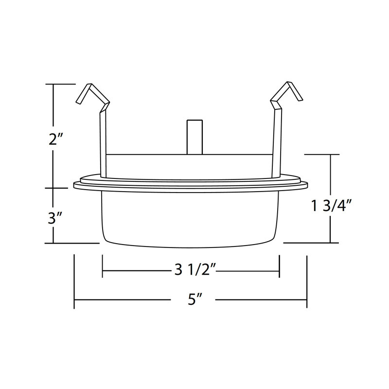 4'' Shower Recessed Trim