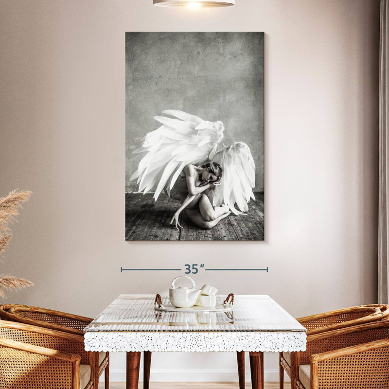 Leisha Angel, 51" H x 34" W