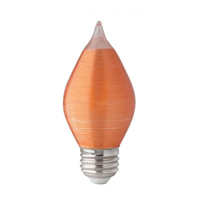 4 Watt Spun Amber LED Bulb