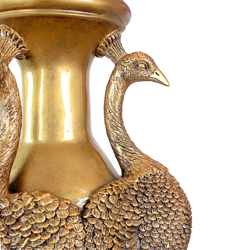 Lampe sculpturale sur pied 65,5 po Peacock Panorama