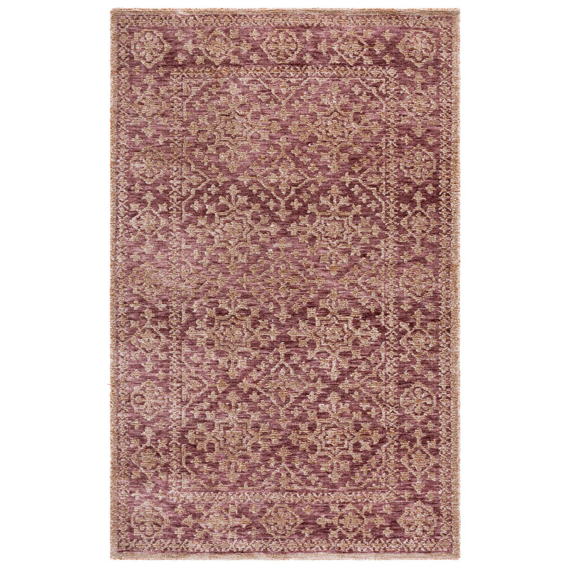 Audrey 301 Hand Tufted Performance Damask Rug, Rectangle 4' x 6'