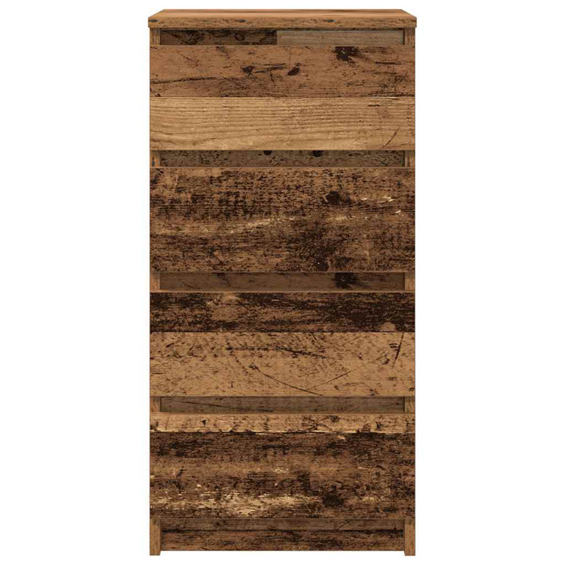 Sideboard 37.5X35x76 Cm Engineered Wood, Old Wood
