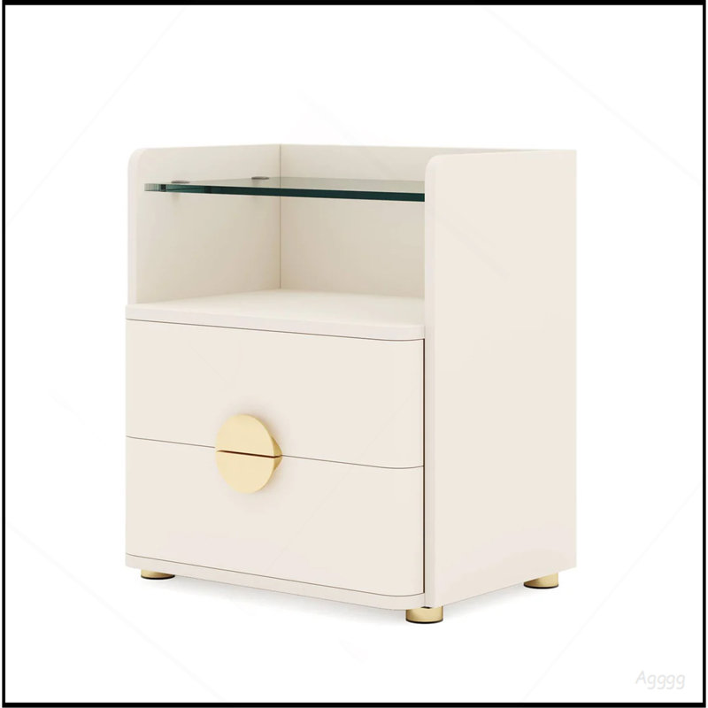 Side Cabinet,Bedside Table,Storage Nightstand