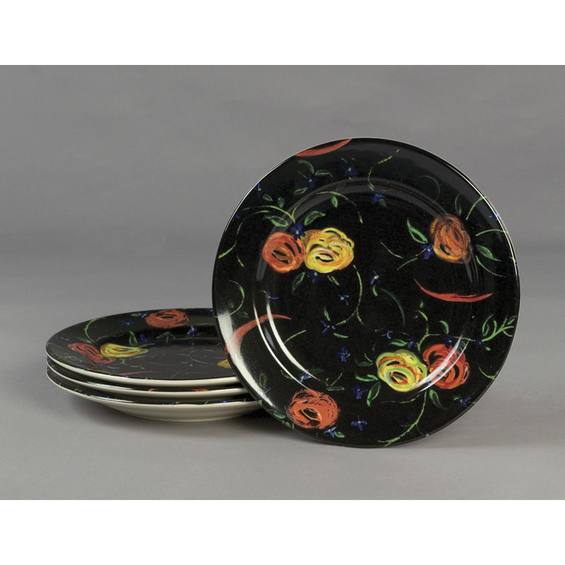 Round Rose Plate