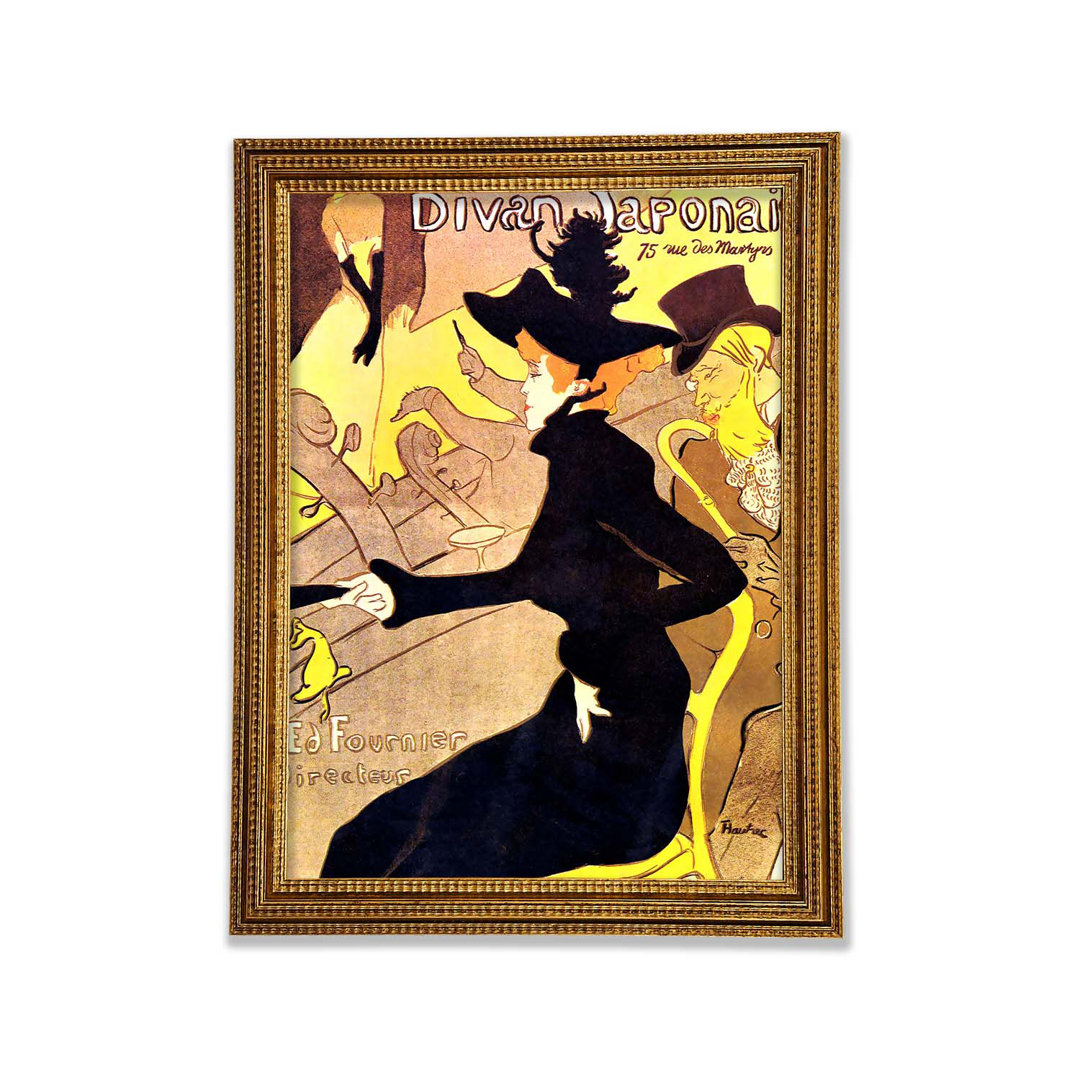 Toulouse Lautrec Diva Japonais - Druck