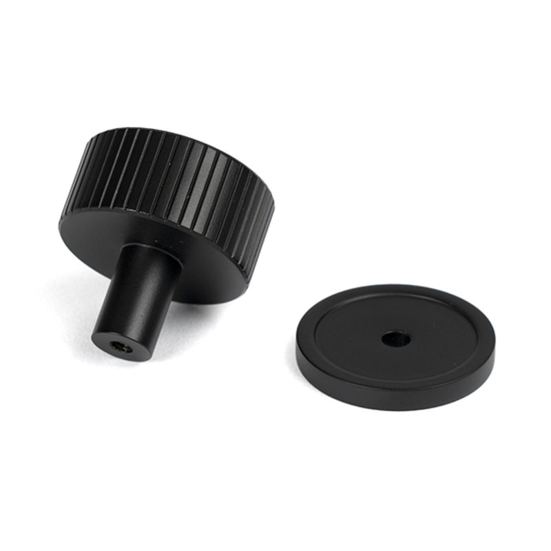Matt Black Judd Cabinet Knob - 32Mm (Plain), 3 cm, Matt Black