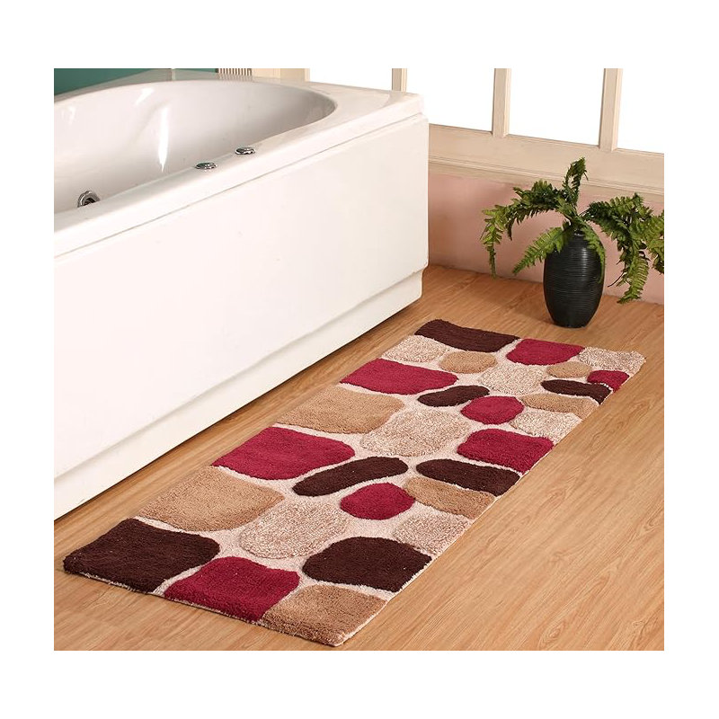 Creline Bath Rug - Apple Butter, Brown