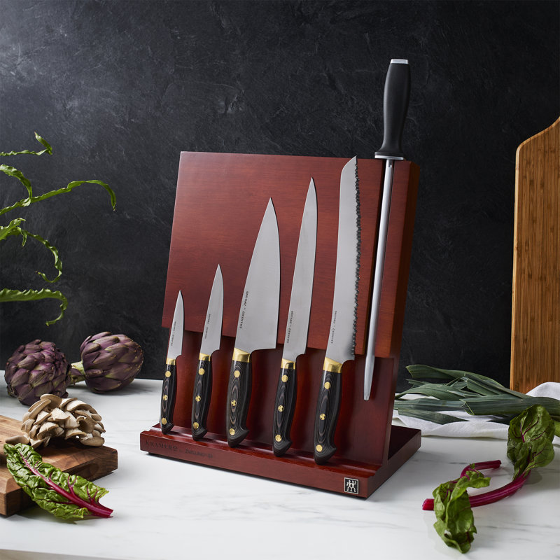 Zwilling Bob Kramer Carbon 2.0 7-pc Knife Block Set