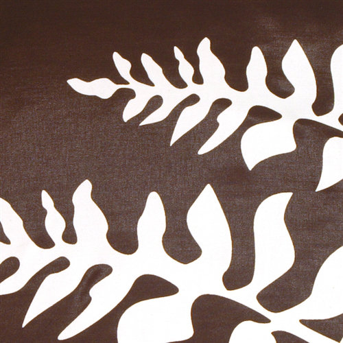 Coussin de lit Marion, Brun / Blanc