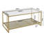 Frieda Frame Coffee Table with Storage