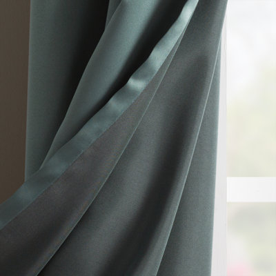 Thermal Energy Saving Grommet Curtain Panel - Basics by Wayfair™