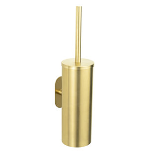 WENKO Turbo-Loc® toilet set Orea Gold Matt closed, attaches without drilling