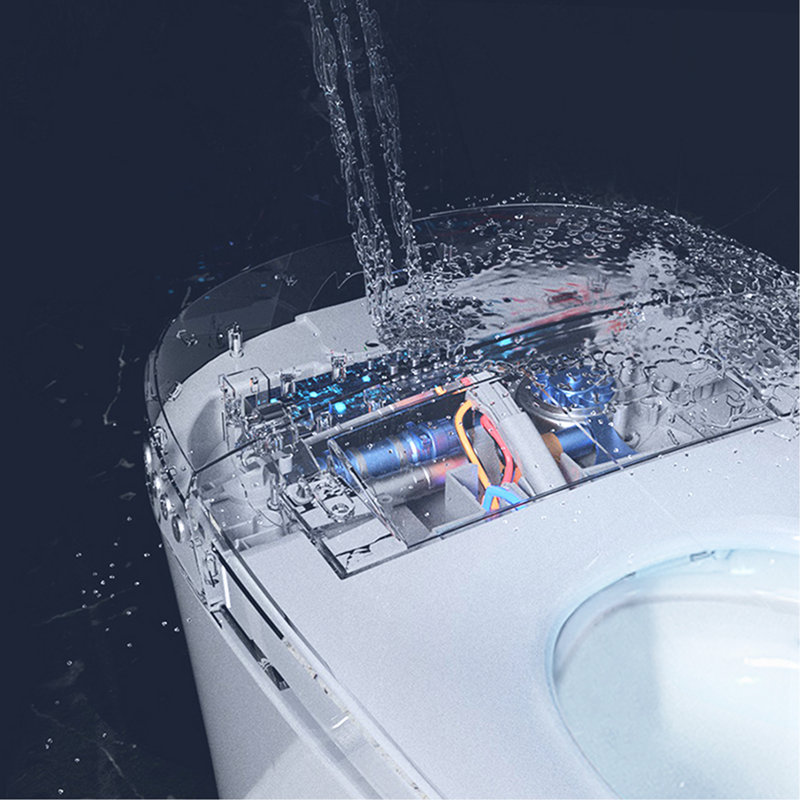 Toilette intelligente chauffante sans bidet