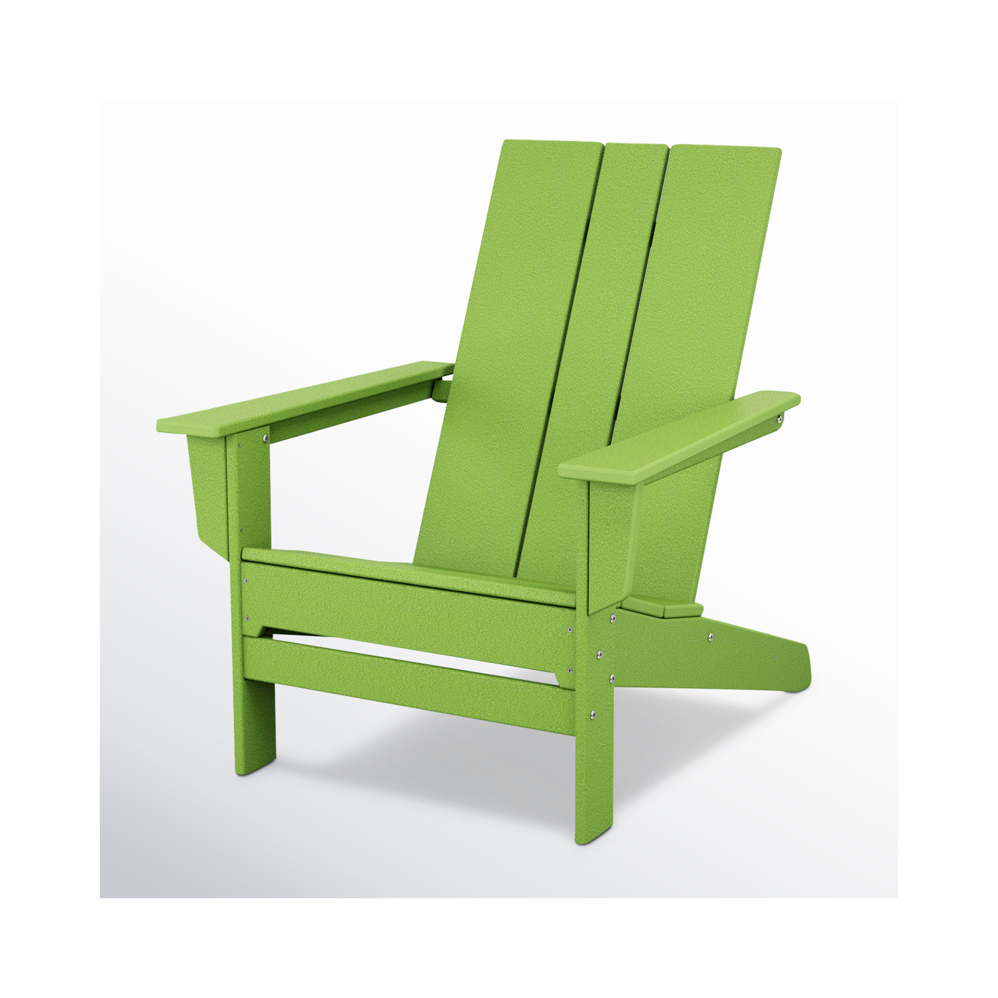 POLYWOOD x AllModern Oversized Plastic Adirondack Chair, Green
