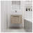 24 " Modern Design Float Bathroom Vanity With Ceramic Basin Set
