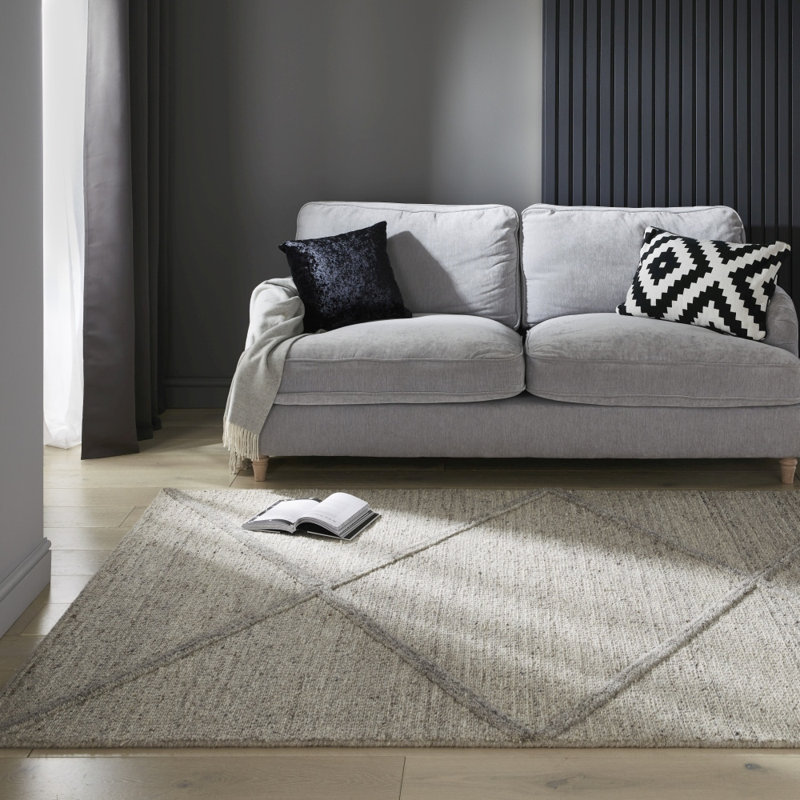 Hardt Geometric Hand Woven Area Rug, Rectangle 160 x 230cm