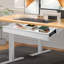 Rangement à tiroir coulissant de 33 pouces pour installation sous le bureau