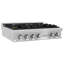 ZLINE 36" Porcelain Gas Stovetop in Fingerprint Resistant with 6 Gas Burners-1744982549