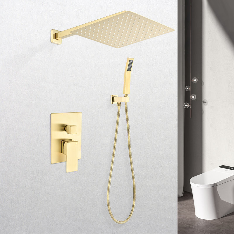 Tête de douche murale luxueuse 10 pouces