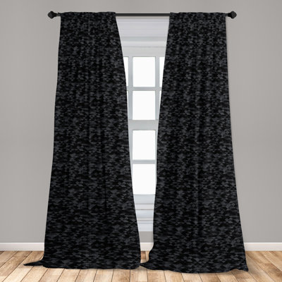 Dahabo Semi Sheer Curtain Pair