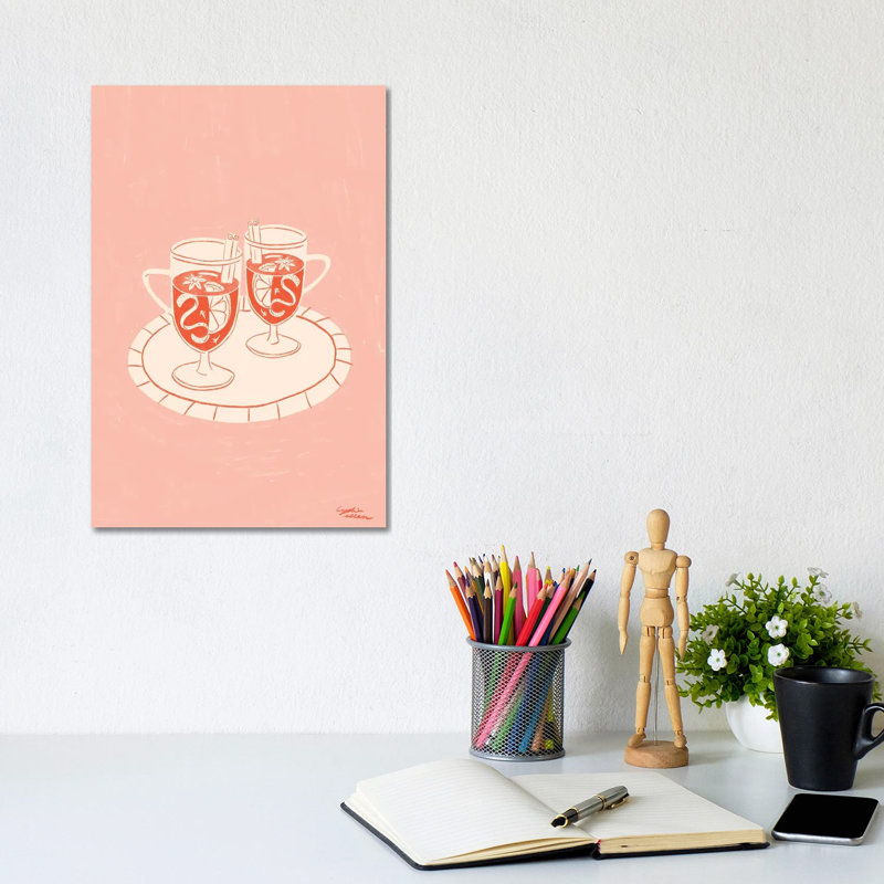 Mulled Wine - Wall Art Print - Wrapped Canvas