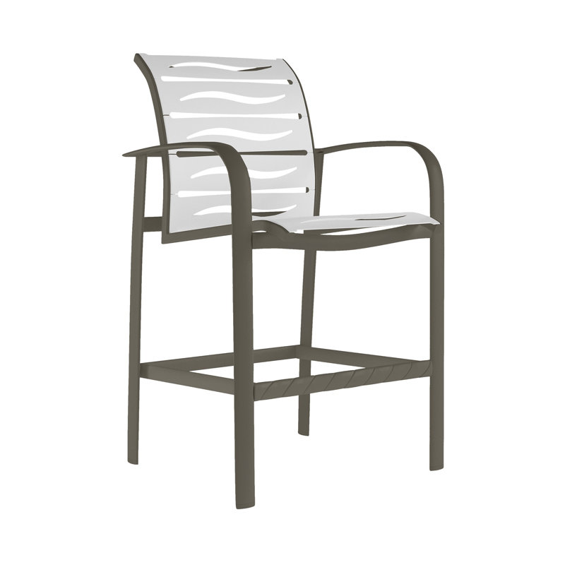 Tabouret de bar 28 po Laguna, Moka, Neige