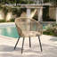 Outdoor Patio Dining Armchair with Cushion