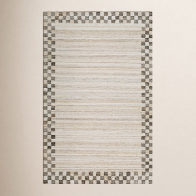 Elvina Hand-Woven Geometric Rug