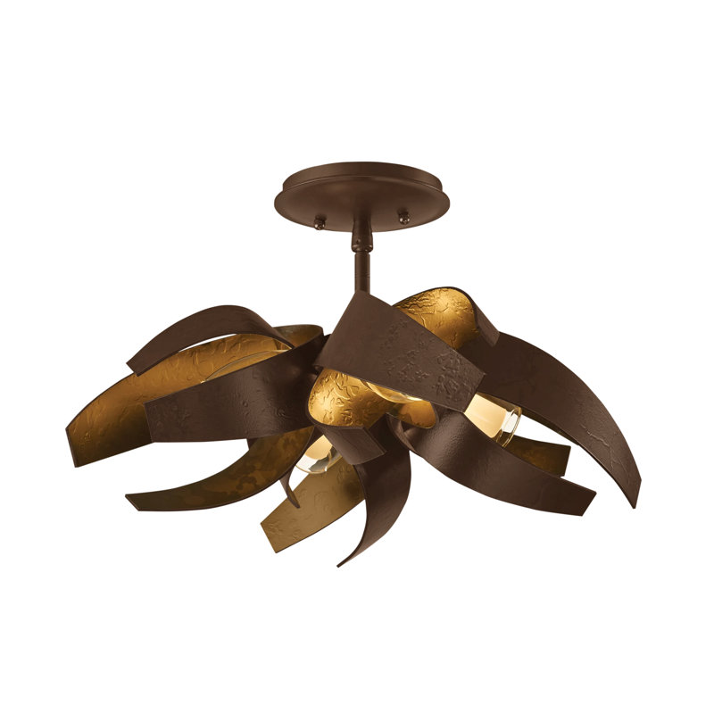 Corona 4 - Light Semi Flush Mount, Bronze