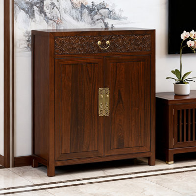 Classic and unique storage shoe cabinet