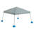 10x10 FT Floating Pool Canopy Pop Up Gazebo with Wicker Floating Pool Tray, Water Tent, Steel & Aluminum Frame, PVC Floats, Hand Pump & Carry Bag for Lake Beach Pool-112440009