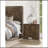 Rustic Brown Finish Nightstand