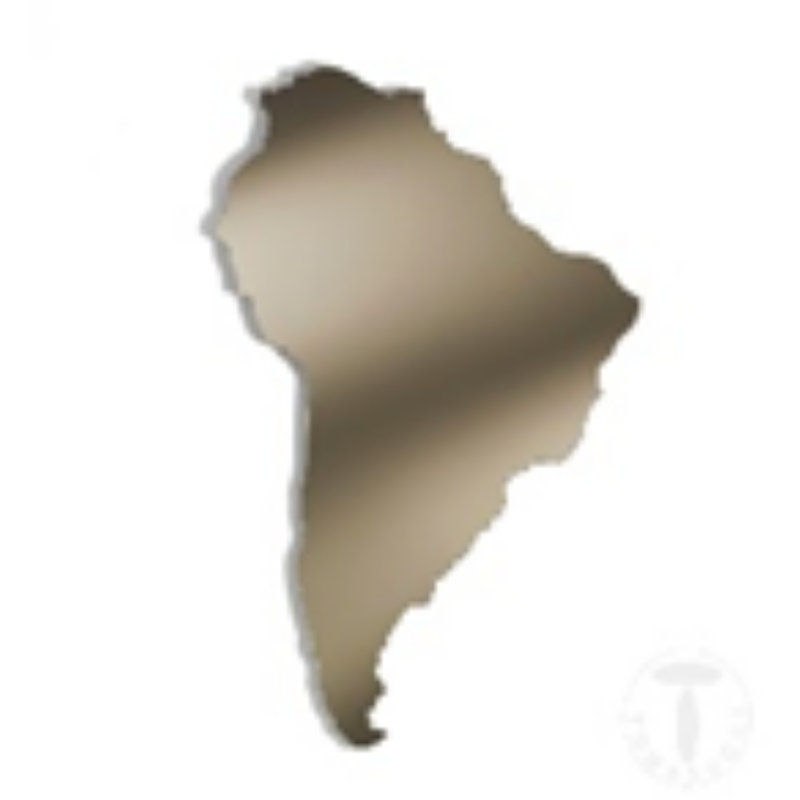 Modern Cities & Countries Wall Decor on Metal