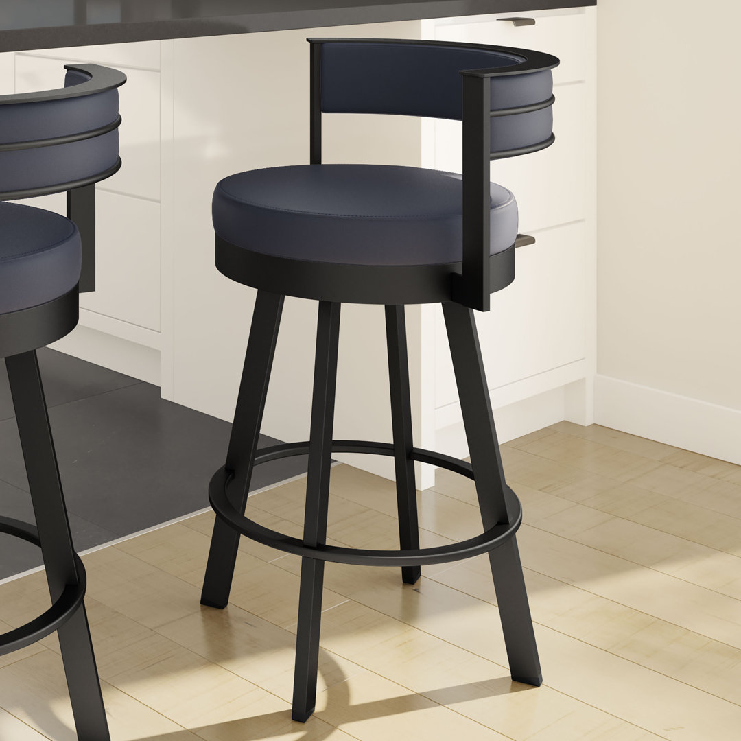 Matthews Swivel Counter & Bar Stool Latitude Run® Base 